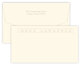 Triple Thick Banner Wide Flat Note Cards - Embossed Image 3 of 3